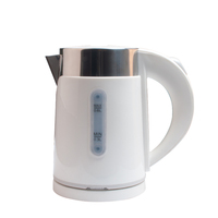 Bouilloire électrique solaire portable en acier inoxydable, arrêt automatique, contrôle de la température, capacité de 0,6 L, base rotative à 360 degrés