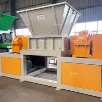 Approvisionnement d'usine déchiqueteuse pneu palette en bois acier plastique papier voiture coque appareils électriques équipement de déchiquetage