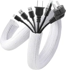 Kabel Mouw Organizer Management Snoer Bundler Kabel Rits Draad Weefgetouw Corrier Kabel Buis Spiraal Wrap