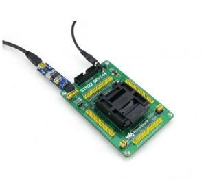 STM32 QFP144 0.5มมซ็อกเก็ตสำหรับเขียนโปรแกรมในสนามทดสอบการเผาไหม้ JTAG/SWD ดีบักอินเตอร์เฟซ3.3V ควบคุมผ่านการรับรอง ISO Yamaichi - Product Image 2