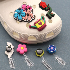 Nouveautés 2024 - Vente en gros de décorations pour chaussures en caoutchouc PVC personnalisées, accessoires, breloques pour chaussures en forme d'animaux de dessin animé - Product Image 4