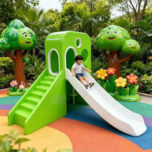 Tobogán Infantil de FRP para Subir Escaleras, Tobogán Personalizado para Niños Pequeños, Equipo de Juego para Interiores y Exteriores, Parque de Diversiones para Preescolar y Guardería - Product Image 4
