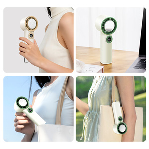 Ice Cooling Mini Handheld Fan Portable Air Cooler 11000RPM Smart Display 3000mAh 5 Speed Travel Device CE - Product Image 3