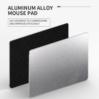 Nouvelle Arrivée Tapis de Souris Universel en Alliage d'Aluminium pour Gaming, Résistant à la Chaleur, Taille Personnalisable, Stock Disponible pour Ordinateur et Bureau