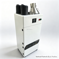 Extracteur de fumée laser, purificateur d'air pour machine de gravure laser/purificateur de gaz d'échappement de machine laser, filtre HEPA