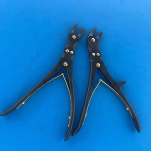 2 Pcs Stille Luer Ruskin Bone Rongeur 9 pouces en acier inoxydable allemand, instruments chirurgicaux orthopédiques réutilisables et autoclavables CE - Product Image 1