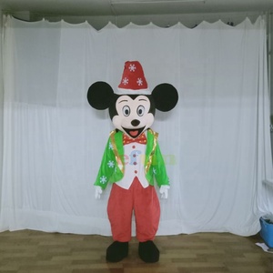 Efun MOQ 1 pezzo personalizzato <span class=keywords><strong>di</strong></span> Natale <span class=keywords><strong>Topolino</strong></span> e Mascotte Mascotte Costume Cosplay Mouse Mouse <span class=keywords><strong>Vestito</strong></span> in vendita - Product Image 2