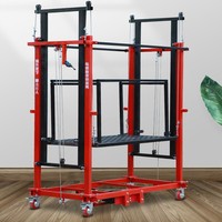 Nouvelle plateforme élévatrice électrique pliable pour la construction, plateforme d'escalade, petit élévateur de marchandises automatique