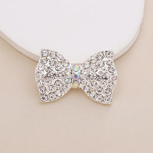 بلينغ خردة جذابة سحر مصمم شعار العلامة التجارية سحر الديكور مع حجر الراين DIY الحرف اليدوية الملحقات المعدنية الفاخرة حذاء - Product Image 4