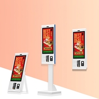 Kiosco de Autoservicio con Pantalla Táctil LCD, Tablero de Menú, Cartel Digital, Máquina de Publicidad con SDK para Centros Comerciales