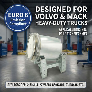 ตัวกรองดีเซล DPF แบบรังผึ้งเซรามิกใหม่ สำหรับรถบรรทุก <span class=keywords><strong>VOLVO</strong></span> หมายเลขอะไหล่แท้ 21716414 21716416 85013300 85013304 85021740 - Product Image 3