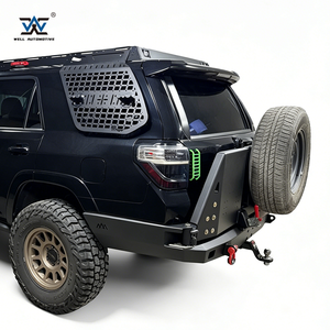 Panneau de rangement Molle noir pour vitre arrière, design pour 4Runner, vente en gros d'usine - Product Image 2