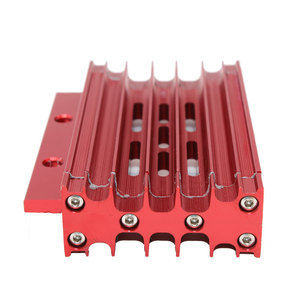 อุปกรณ์เสริมหม้อน้ำ CNC Zuqing สำหรับรถมอเตอร์ไซค์ออฟโรด Little Monkey 110cc-150cc สีแดง ทอง น้ำเงิน เงิน ดำ - Product Image 3