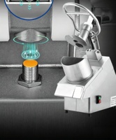 Groenten snijmachine China verkoop in Sri Lanka kom elektrische kaasschaaf fruitsnijder aardappelchips mix snijmachine