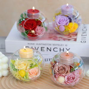 Nuovo Stile 2026: Portacandele Creativo con Rosa Eterna Vera Conservata, Decorazione Romantica per <span class=keywords><strong>la</strong></span> Casa, Idea Regalo per <span class=keywords><strong>la</strong></span> <span class=keywords><strong>Festa</strong></span> <span class=keywords><strong>della</strong></span> <span class=keywords><strong>Mamma</strong></span> - Product Image 5