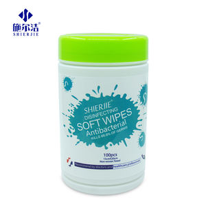 Cubo personalizado de fábrica original de toallitas húmedas desinfectantes <span class=keywords><strong>con</strong></span> <span class=keywords><strong>alcohol</strong></span> - Product Image 1