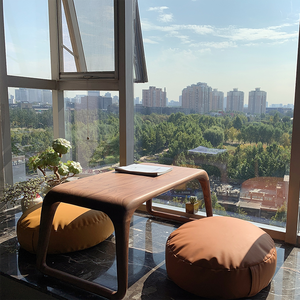 Đệm Lót Sàn Tròn Có Đệm Thiền Zafu Chất Lượng Cao Đệm Tatami Lười Biếng Nệm Dày Không Giặt Được Cho Cửa Sổ Vịnh - Product Image 5