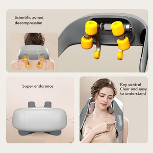 Masajeador de Hombros Shiatsu, Masajeador Inalámbrico para Cuello y Hombros, para Dolor de Espalda y Hombros, Día de la Madre, Día del Padre - Product Image 4