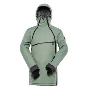 Men's Custom Satin Rain Jacket Waterproof With Hooded Hiking Coat Lightweight Windbreaker