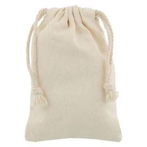 Eco Friendly 100% Cotton <b>Drawstring</b> <b>Laundry</b> <b>Bag</b> for Storage - Product Image 6