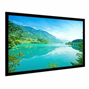 100-inch 16:9 Active 3D 4K HD Ready Fixed Frame screen Home Theater Projection Projector Screen