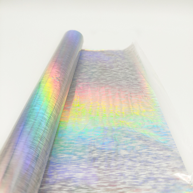 Scratch-resistant Friction-resistant Laser Film for Leather Rainbow PET Holographic Soft Foil