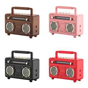 <span class=keywords><strong>BT21</strong></span> Nieuwe Retro Draadloze Speakers Draagbare TF-kaart Subwoofer Buiten Bluetooth Speaker Houtnerf Stereo Surround Sound - Product Image 2