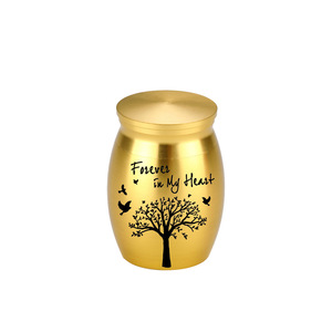 El işi Modern gözyaşı Pet anıt Urn fotoğraf çerçevesi ile alüminyum alaşım köpek külleri kutusu 90 kübik inç Pet kaybı için keeppet - Product Image 5