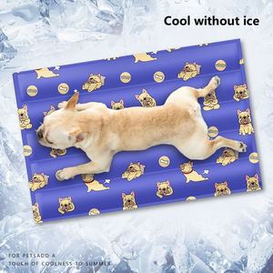 Almohadilla de refrigeración Odm personalizada para cachorros, alfombrilla de refrigeración cómoda de verano para mascotas, <span class=keywords><strong>Gel</strong></span> para perros - Product Image 4