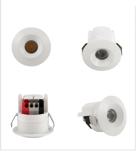 Downlight anti-éblouissant mené a enfoncé 1w autour de la surface enfoncée par 30mm IP44 a mené la mini lumière 1w de tache - Product Image 2