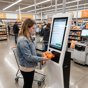 Kioscos de Pago Automático con Pantalla Táctil de 32 Pulgadas WUXIN, con Función SDK para Cafeterías/Tiendas de Comestibles sin Personal - Product Image 6