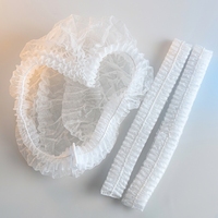 PP Spunbond Vliesstoff Weiches Leichtgewichtiges Atmungsaktives Material für Bouffant-Kappen Gesichtsmasken Schuhüberzüge und Schutzkleidung