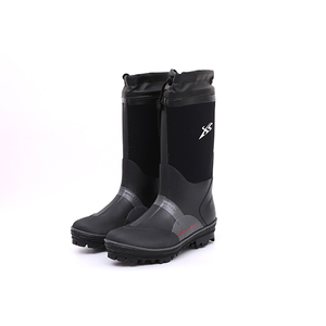 Best Quality Eva Fishing Boots Latex Rubber Japanese Felt Non slip S5 Fishing Rock Rain Boots with Spike Outsole - Product Image 5