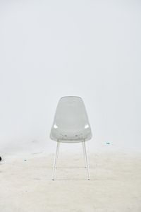 Chaises de salle à manger d'extérieur transparentes avec structure métallique pour restaurants et hôtels - Product Image 3