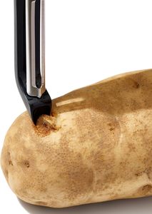Éplucheur de légumes et de fruits ergonomique avec poignées pivotantes, éplucheur de pommes de terre avec éliminateur de yeux intégré - Product Image 3