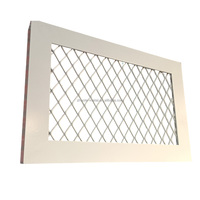 Marchepied antidérapant en acier inoxydable expansé avec surface de traction enduite pour escaliers et passerelles industriels