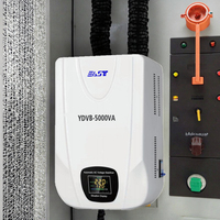 EAST Boîtier de type servo à relais universel monophasé 500VA-12000VA série YDVB/YSVB 220V tension de sortie AC SVC numérique