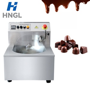 Petite machine de production de <span class=keywords><strong>chocolat</strong></span> blanc et <span class=keywords><strong>noir</strong></span> pour la transformation du cacao, machine à faire fondre et à tempérer le <span class=keywords><strong>chocolat</strong></span> - Product Image 2