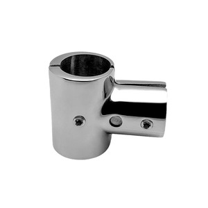 Raccord en T en acier inoxydable 22mm 25mm 32mm pour système de fixation de toit Bimini et raccordement de tuyauterie marine - Product Image 1