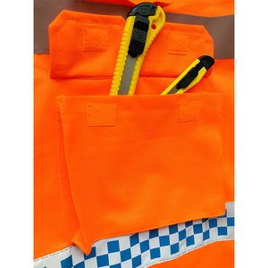 Chaleco de Motocicleta CITICITY Clase 2, Chaleco de Seguridad Reflectante de Alta Visibilidad para Hombres y Mujeres, Trabajo, Construcción - Product Image 3