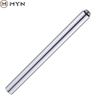 Accessoires de douche Chrome Gunmetal Ensemble de robinet de douche Tube d'extension de salle de bain 20 30 40 cm Allonger la barre d'extension du tube