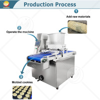 Mini dépôt de Macaron rotatif, petit moule à biscuits automatique à grande vitesse, Machine à biscuits
