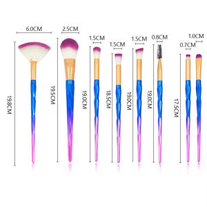 20Pcs Diamond Makeup Brushes <b>Set</b> for Eye Shadow Powder Foundation Lip Professional <b>Make</b>-up Tools Cosmetic Beauty <b>Make</b> up Brushes - Product Image 4