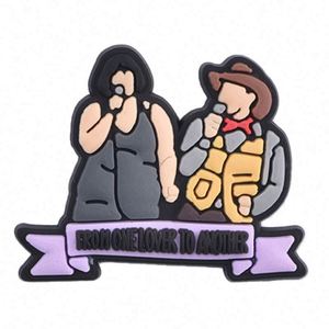 2025 nuovi zoccoli di cartone <span class=keywords><strong>e</strong></span> fascino Lilo per la decorazione di scarpe popolari Inghilterra <span class=keywords><strong>Mamma</strong></span> Mia cantante scarpe Charms per la decorazione di scarpe zoccoli - Product Image 6