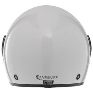 Carbide FIGHTER CE casque jet blanc brillant à visière longue S - Product Image 2