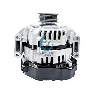 Générateur à <span class=keywords><strong>courant</strong></span> <span class=keywords><strong>alternatif</strong></span> refroidi par air hybride léger 48V pour système moteur Audi A6 A8 Q7, alternateur haute efficacité - Product Image 3