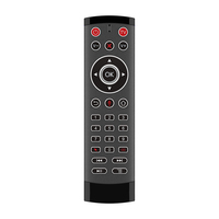 新T1 Pro 3-陀螺仪29键2.4千兆赫无线语音遥控器，适用于带学习代码的安卓电视盒 (支持视窗/苹果/Linux)