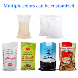 Kundenspezifisch Bedruckte Feuchtigkeitsbeständige Polypropylen-Gewebte <span class=keywords><strong>PP</strong></span>-Beutel Verpackung für Mehl Reis Dünger Tierfutter Meeresfrüchte Landwirtschaft Hitzebeständig - Product Image 6