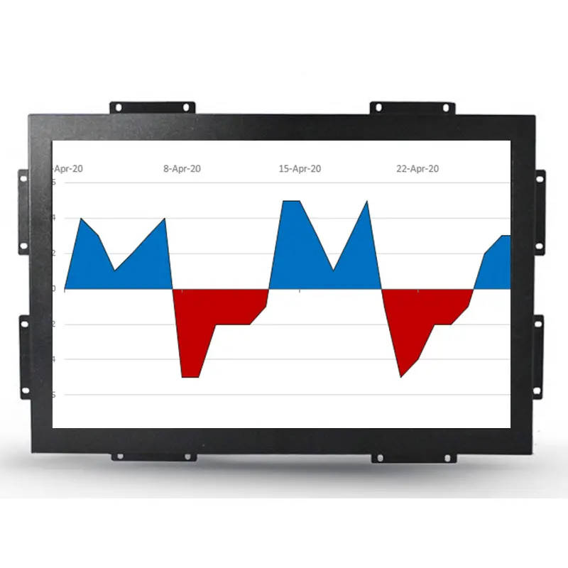 Industrielle kapazitive Wand halterung 1920x1080 verfügbar Open-Frame-LCD-Display 15,6 17,3 18 19 21,5 24 Zoll Benutzer definierte Monitore