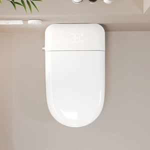 Tích hợp thông minh nhà vệ sinh màu trắng tự động tuôn ra tầng gắn với điều khiển từ xa bán buôn một mảnh S-trap cho trẻ em nữ - Product Image 2